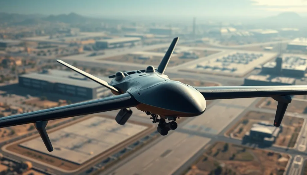 military drone simulation technology