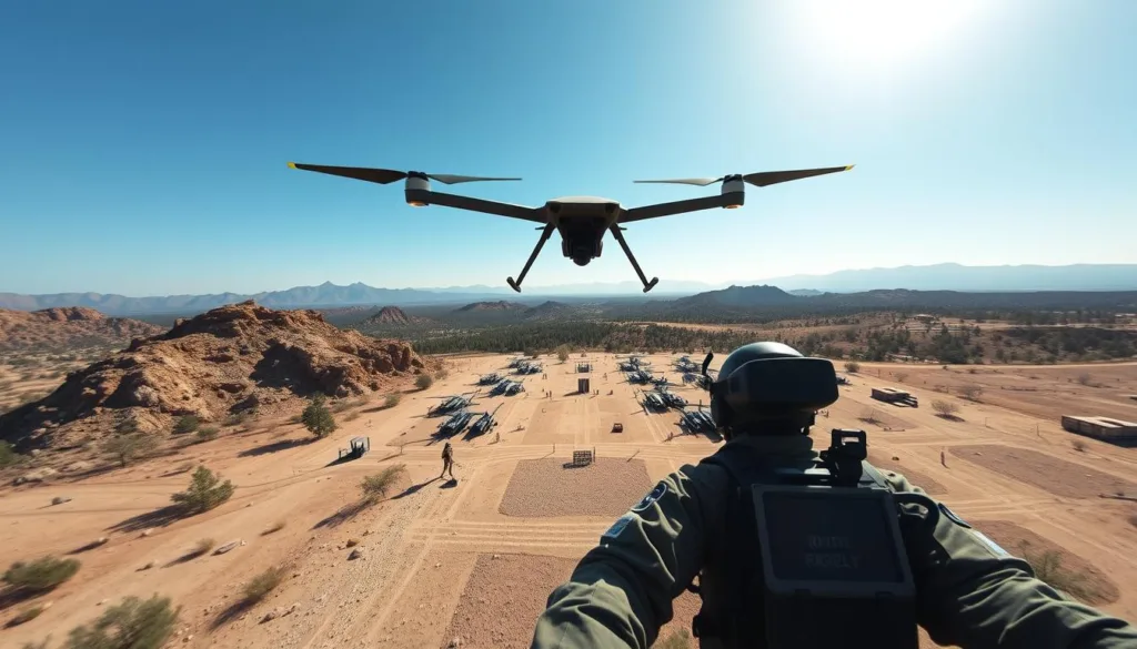 military-grade drone training
