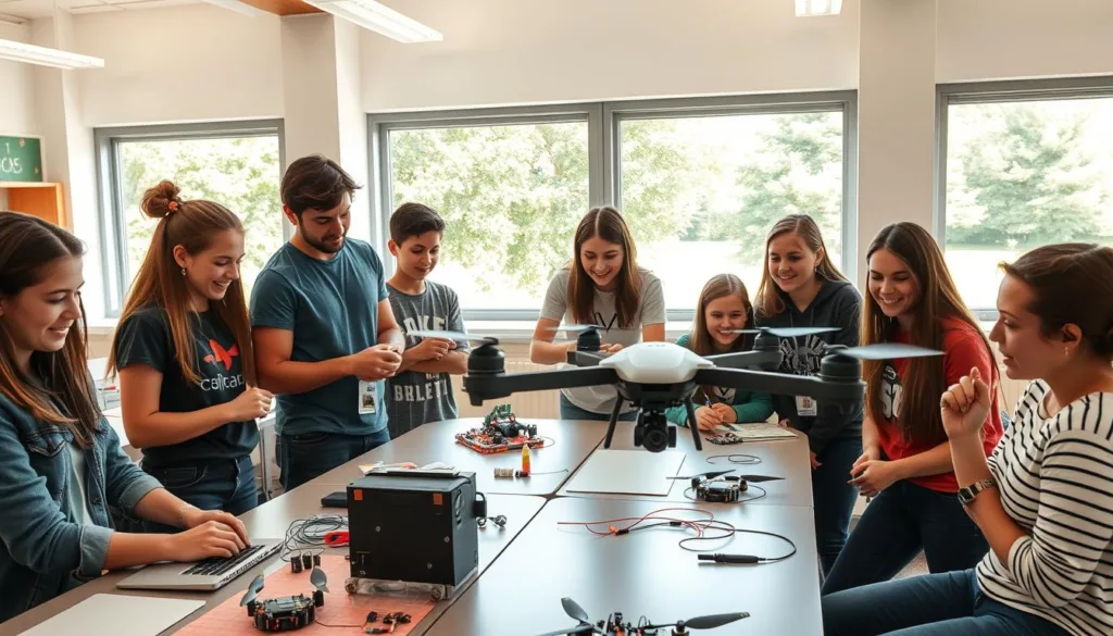 student engagement in drone programs