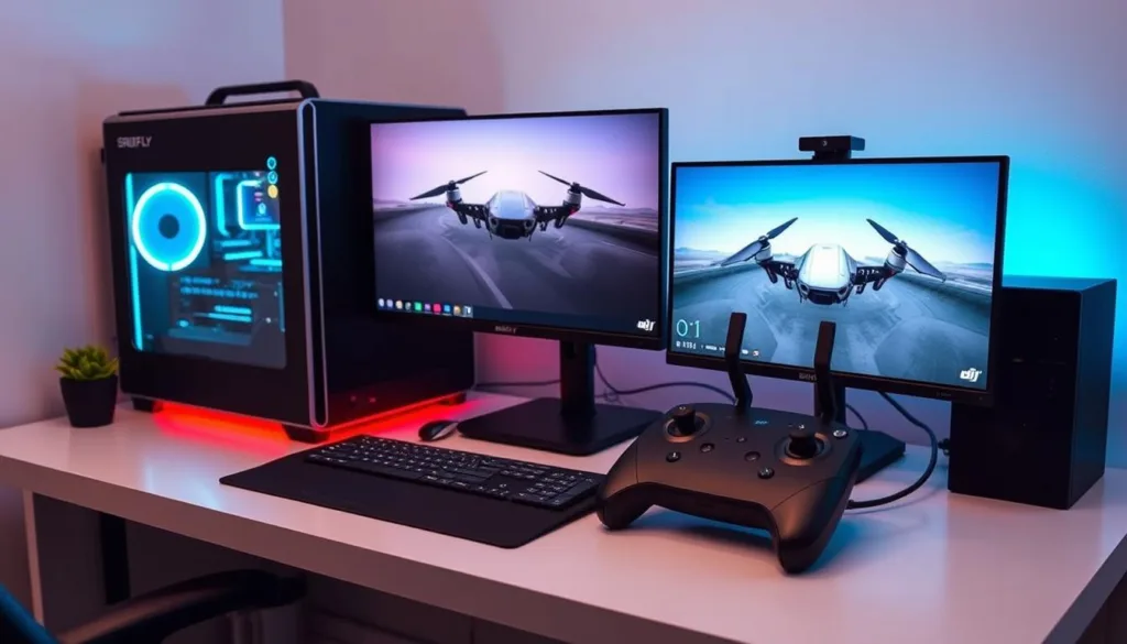 FPV simulator setup