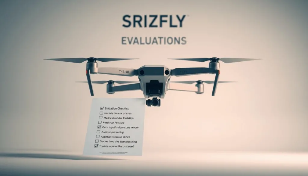 evaluation checklist good drone