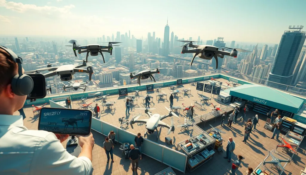market roundup drone simulator