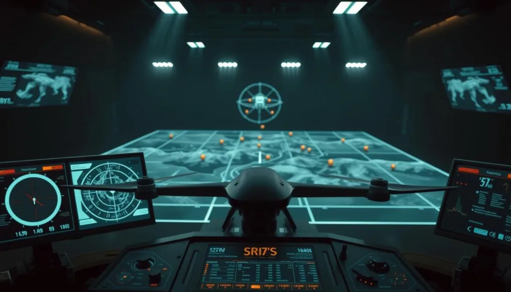 military drone strike simulation software