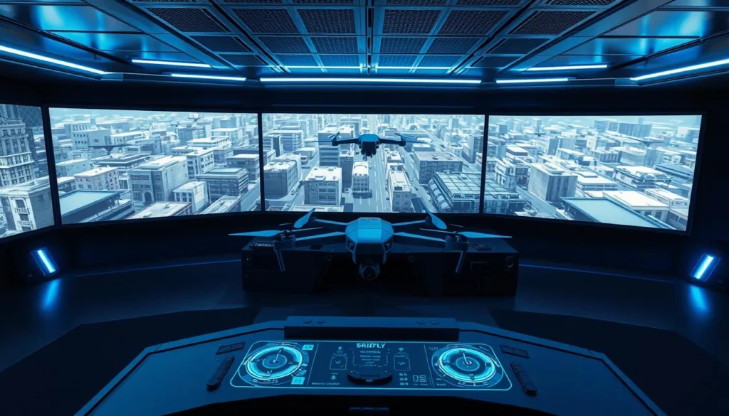 multi-drone combat simulation platform