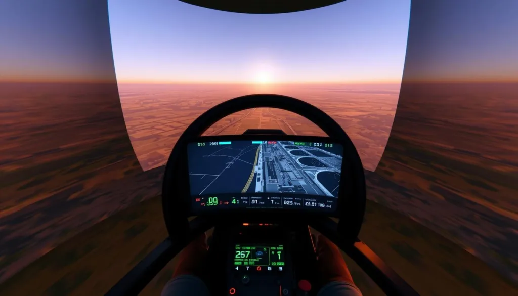 simulateur FPV vue immersive