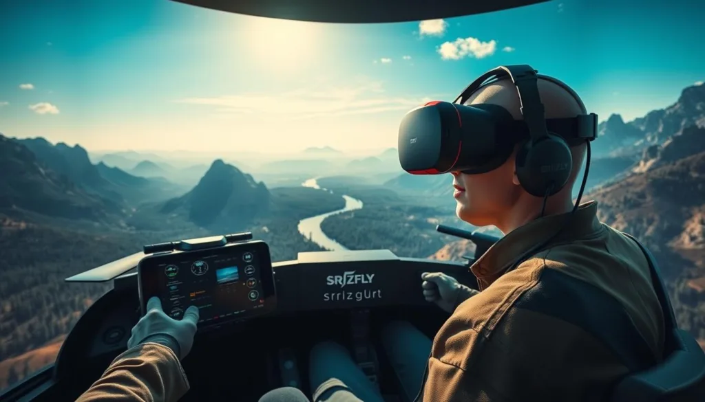 simulateur de drone immersif
