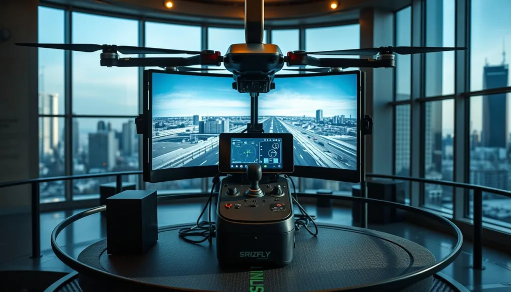simulateur de drone pour centre de formation