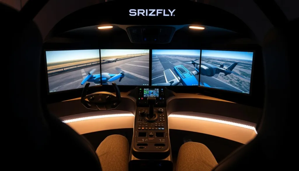 simulateurs de pilotage drone