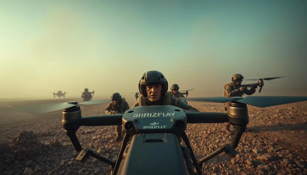 тренировки на FPV дронах для военных