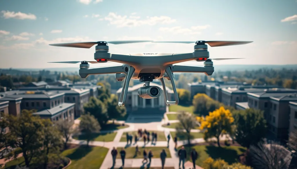 TOM-S1 Safe Campus Solution drone technology