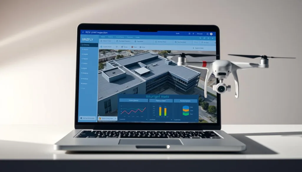 UAV roof inspection software