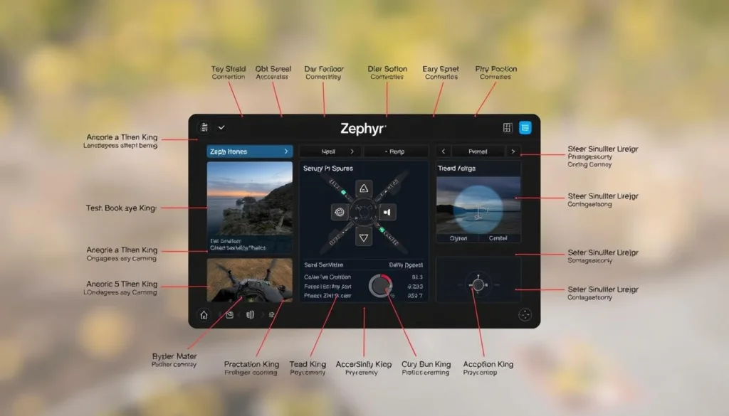 Zephyr Drone Simulator