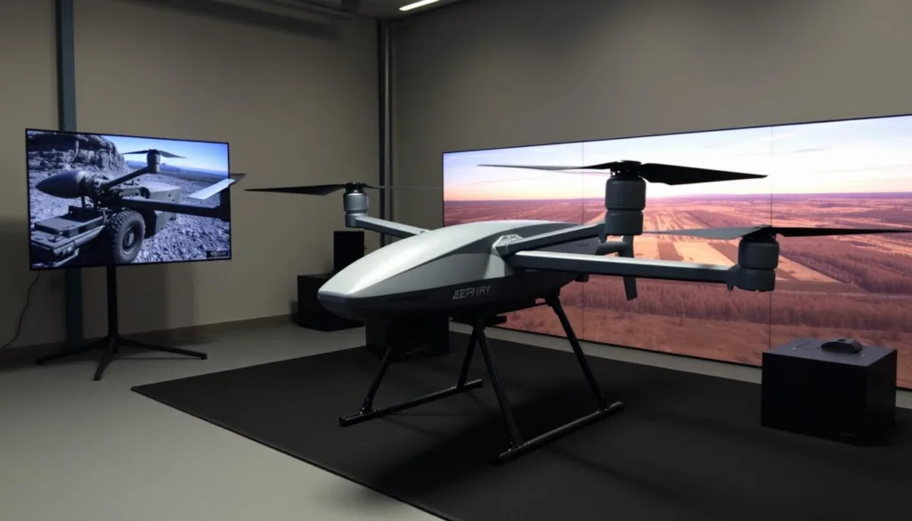 Zephyr Drone Simulator для военных