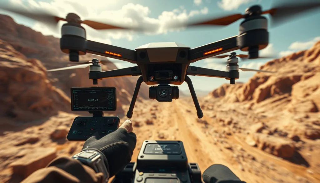 иммерсивный опыт управления дронами