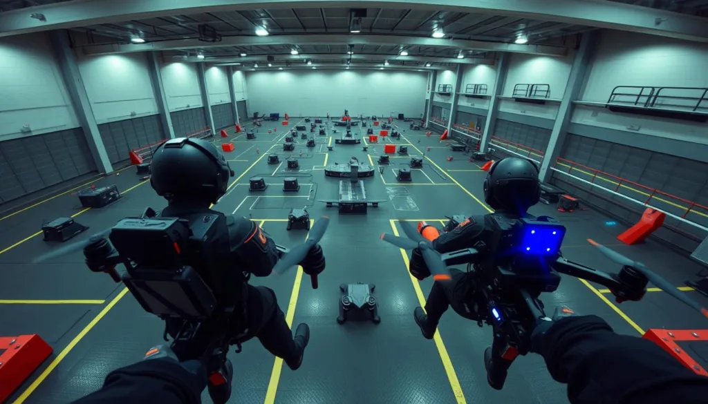 тренировка FPV операторов
