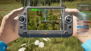 Left jumper crossarm attachment on middle phase