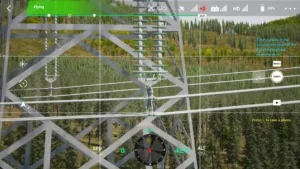 Right circuit lower conductor end captured during simulator inspection.
