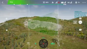 Small-side access path of the 500 kV tension tower observed during drone simulator inspection.