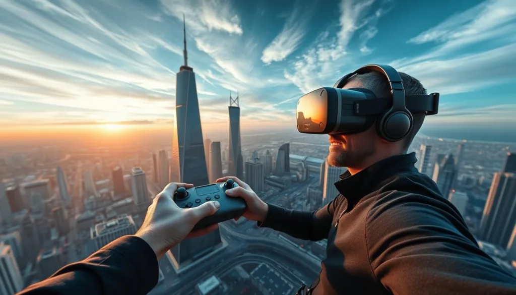 FPV-навигация и VR-технологии в симуляторе