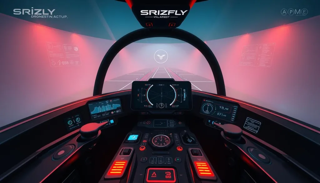 SRIZFLY drone simulator user interface SRIZFLY drone simulator user interface