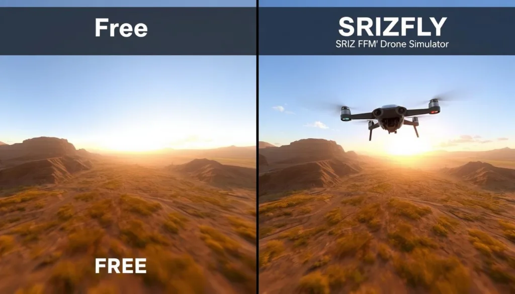 free vs paid drone simulator comparison