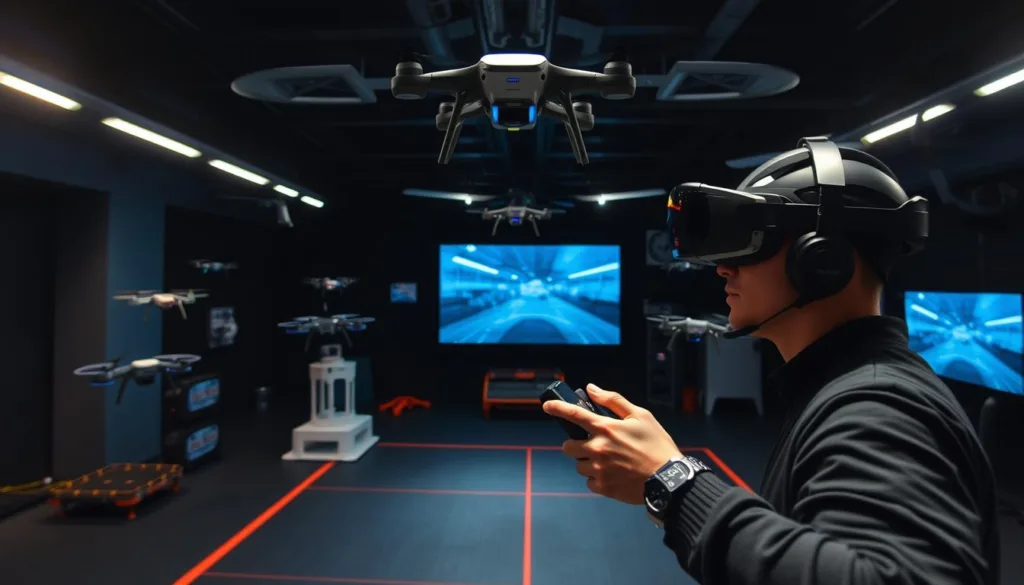 micro drone simulator training