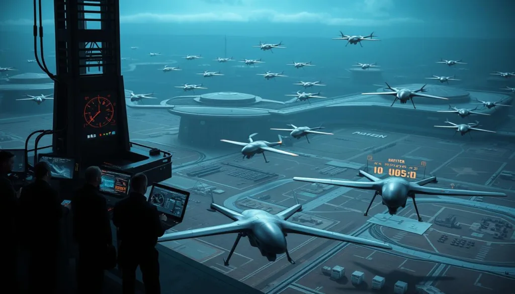 Военная симуляция БПЛА