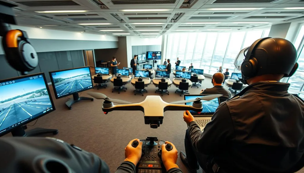 Профессиональная подготовка пилотов дронов
