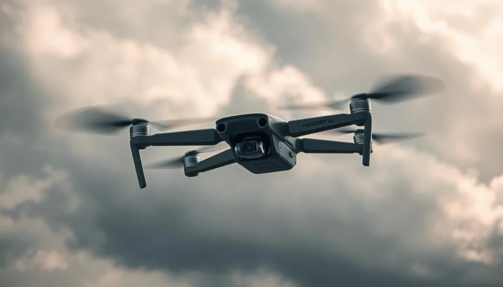 Реализм полета дрона