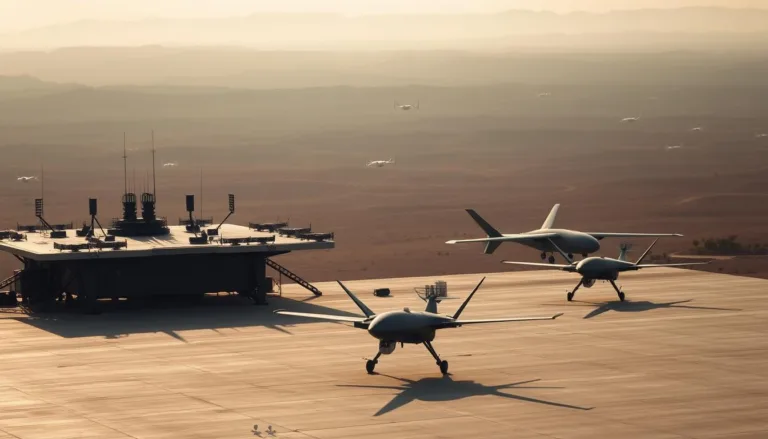 испытательная платформа для военных дронов