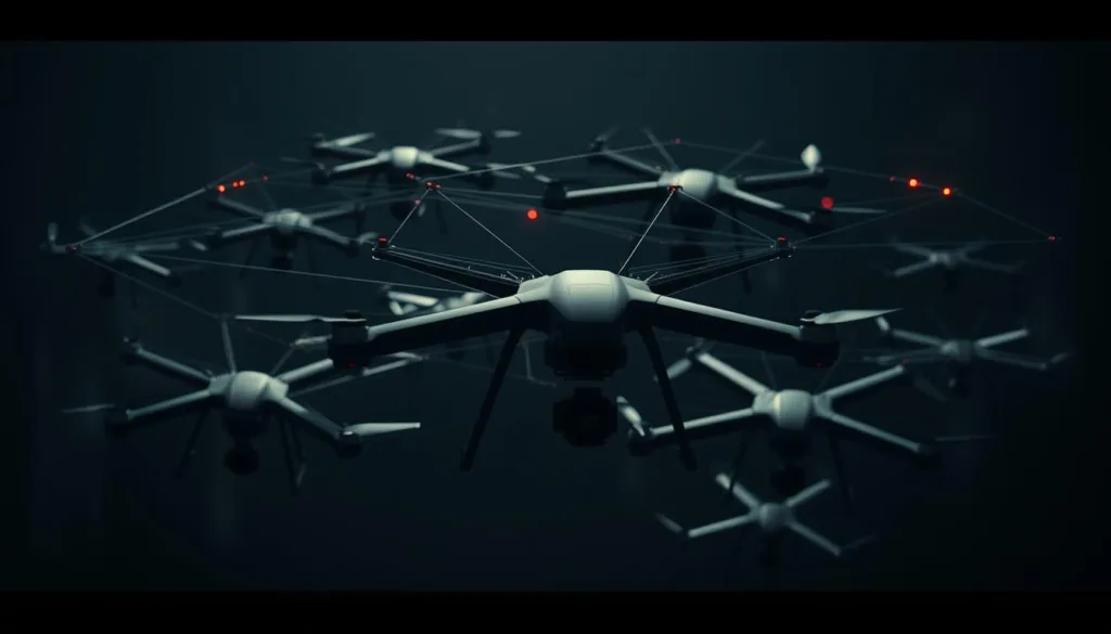 коммуникационные архитектуры дронов