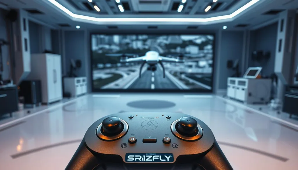 настройка симулятора дрона