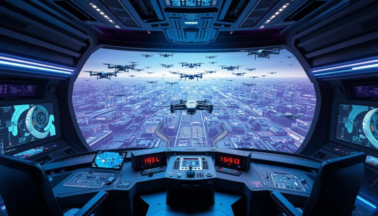 система симуляции с ИИ для дронов