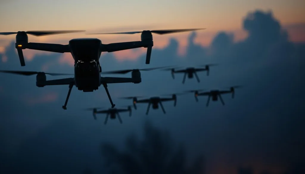 тактика применения дронов-камикадзе