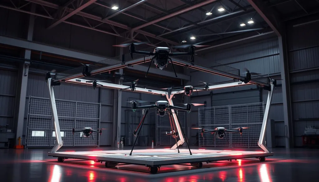 тренажёр для безопасного тестирования дронов