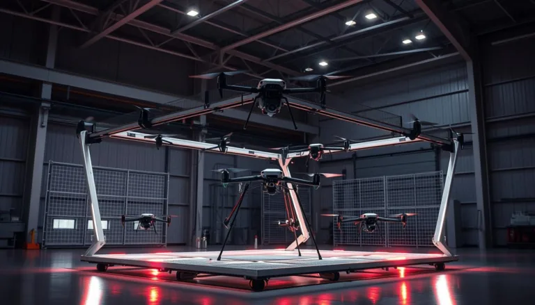 тренажёр для безопасного тестирования дронов