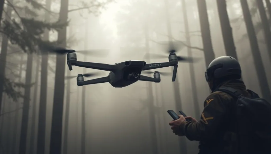 управление дронами в сложных условиях