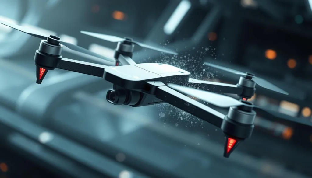 физика моделирования полета дрона