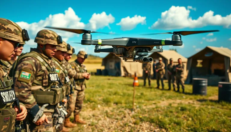 FPV дрон тренинг для армии