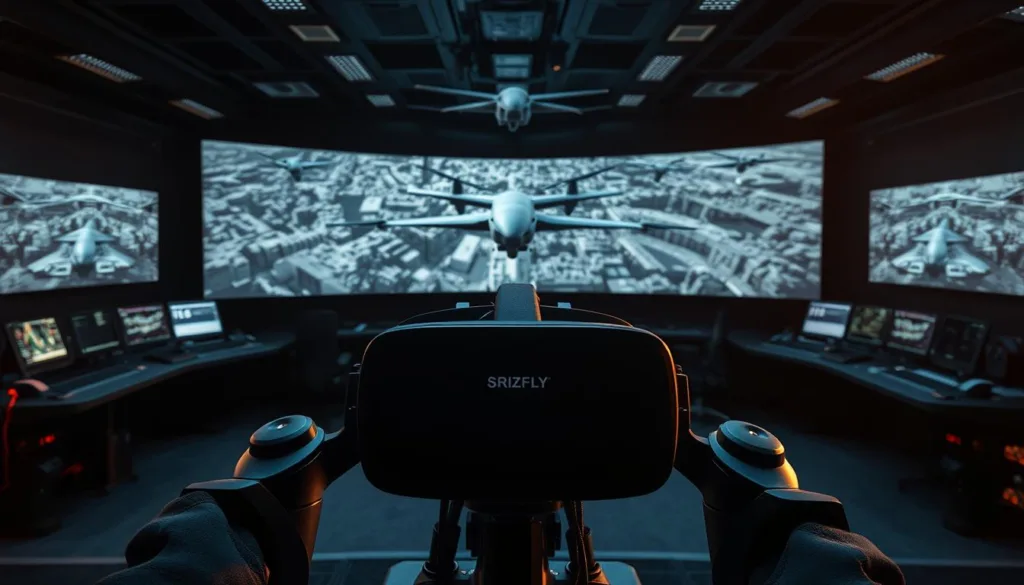 Обзор симулятора для военных дронов