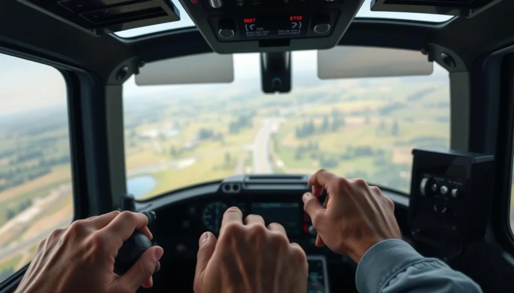 настройка параметров полета симулятора