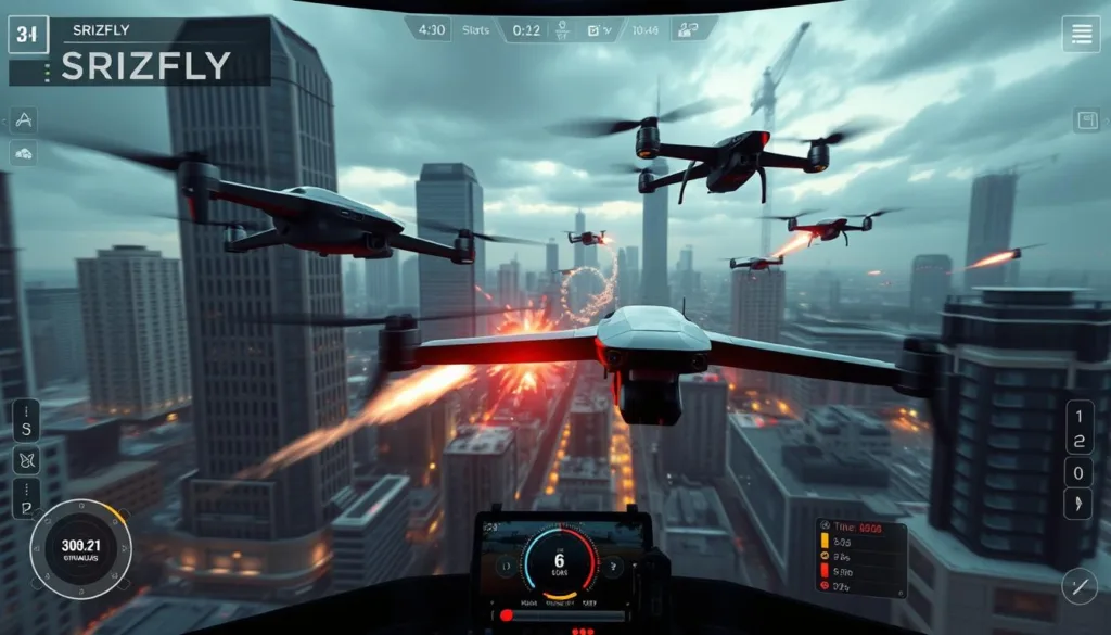симулятор атак дронами