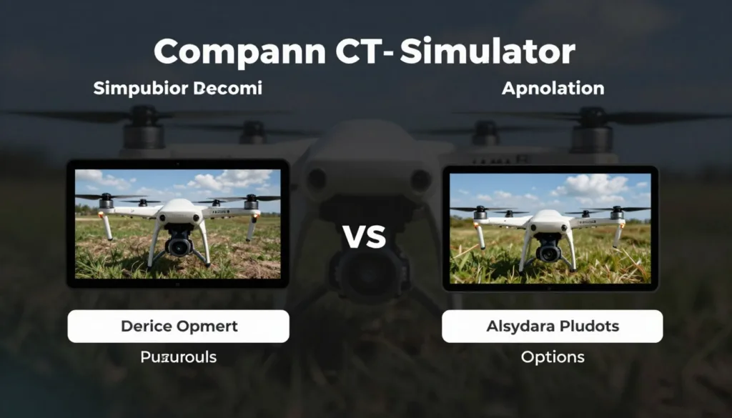comparing drone simulator options