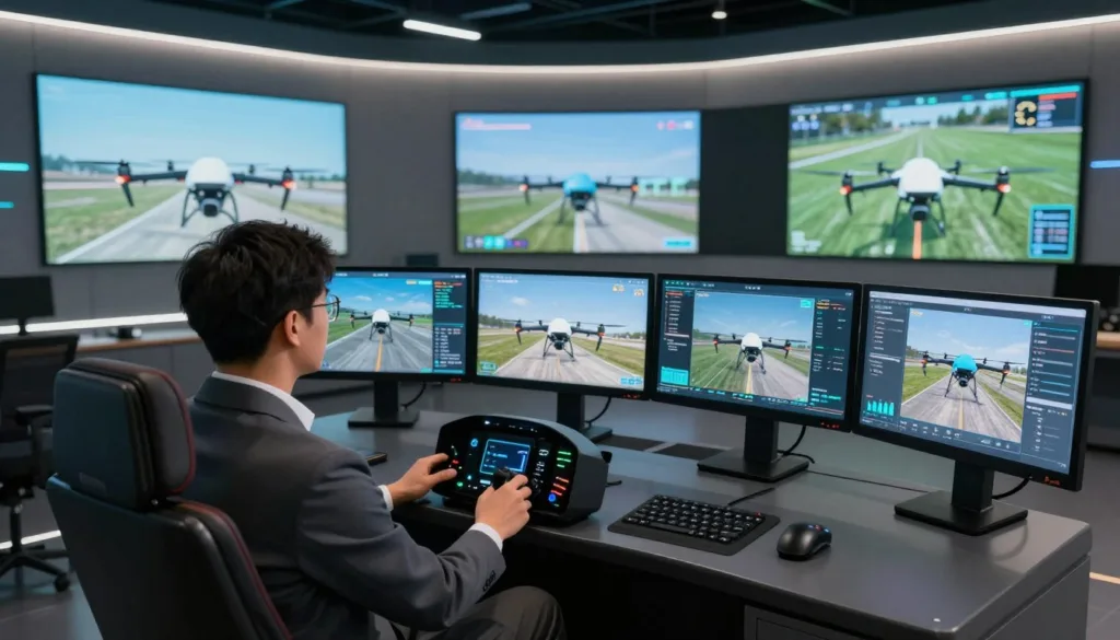 enhancing pilot skills through drone simulation