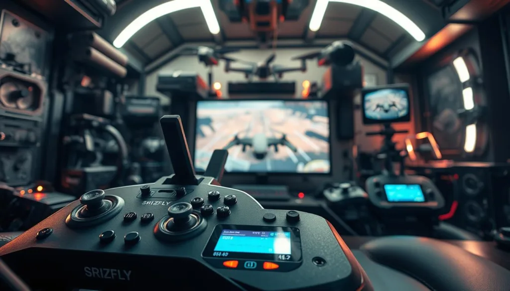 fpv drone combat controls