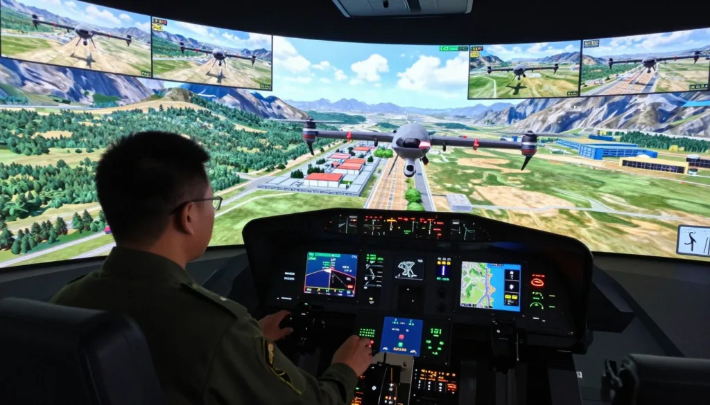 military drone simulator