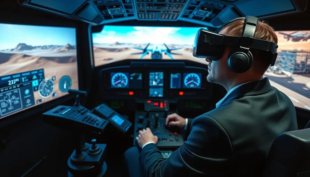 military grade uav simulator capabilities