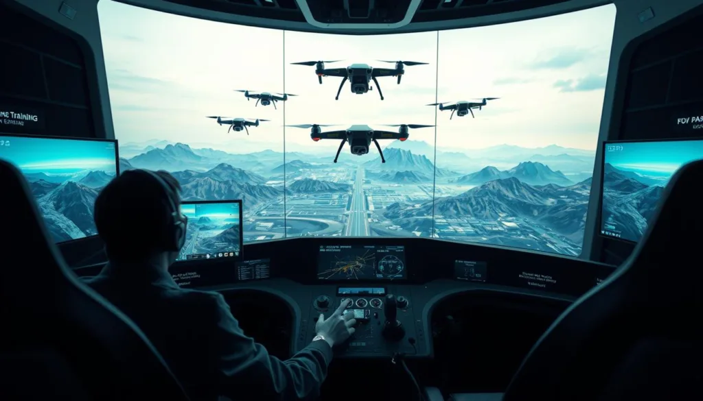 виртуальные тренировки дронов