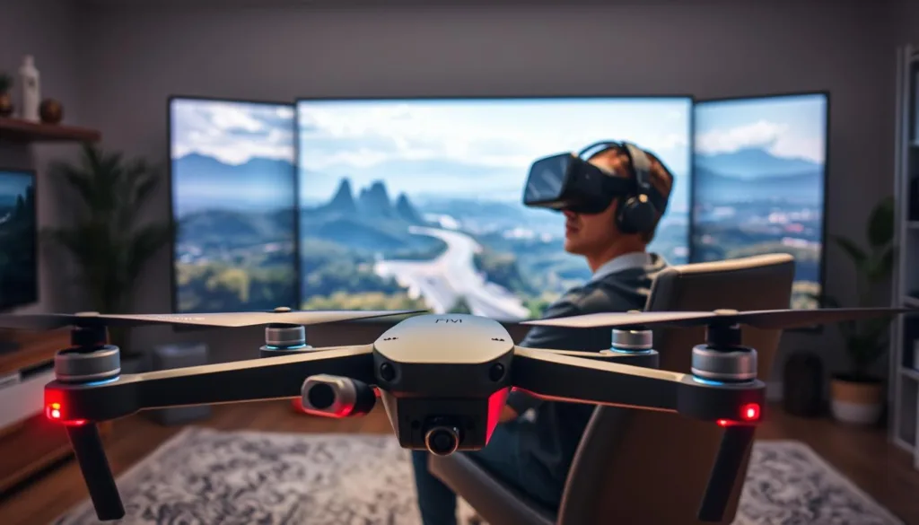 симулятор FPV дрона