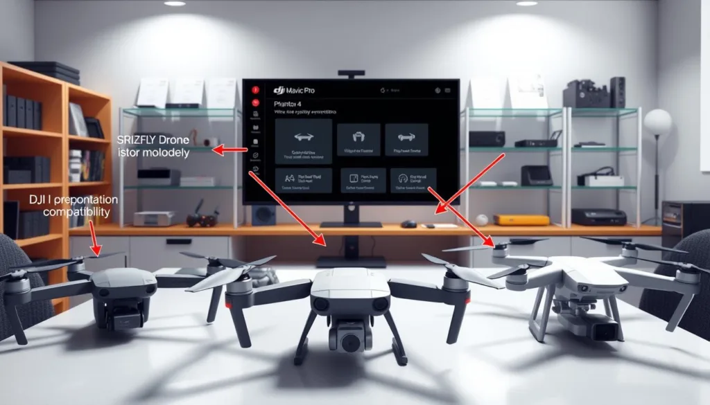 DJI drone models compatibility